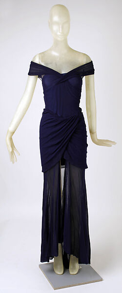 Dress, Giorgio di Sant&#39;Angelo (American, born Italy, 1933–1989), synthetic fiber, Lycra, American 