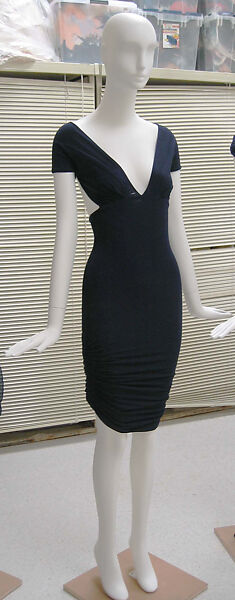 Dress, Giorgio di Sant&#39;Angelo (American, born Italy, 1933–1989), synthetic fiber, American