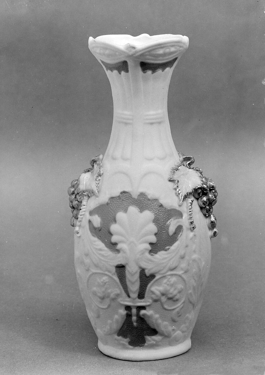 Vase, Parian porcelain, American 