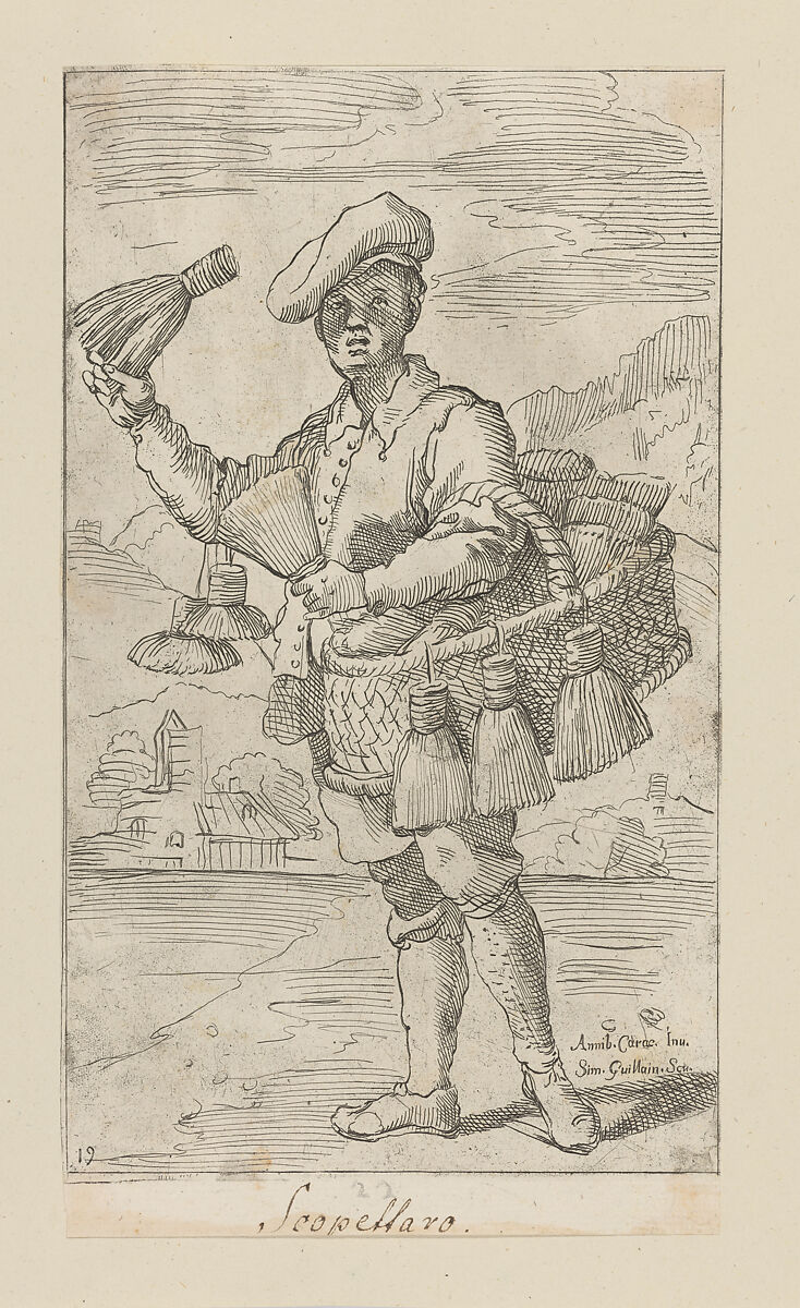 Plate 17: Grain sifter, Simon Guillain II (French, born Paris, 1618), Etching