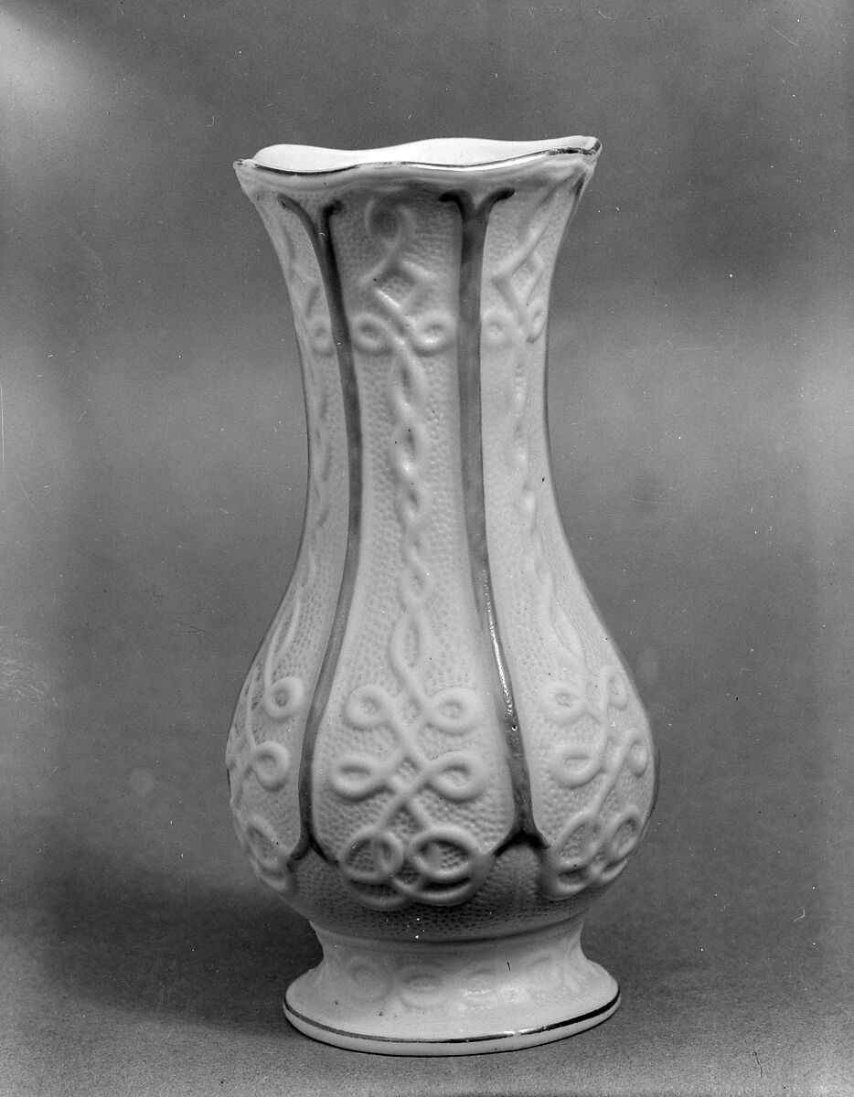 Vase, Parian porcelain, American 