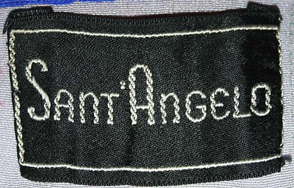Ensemble, Giorgio di Sant'Angelo (American, born Italy, 1933–1989), wool, polyester, American
