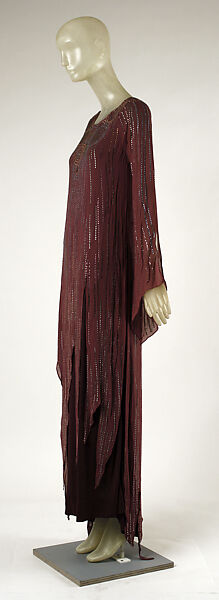 Ensemble, Giorgio di Sant'Angelo (American, born Italy, 1933–1989), (a) synthetic fiber; (b) rayon, rhinestone; (c) polyester, American