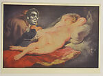 Which Witch needs Doctors Ask Your Old Master Artist (Rubens), Ted Joans  American, Cut and pasted printed papers on postcard