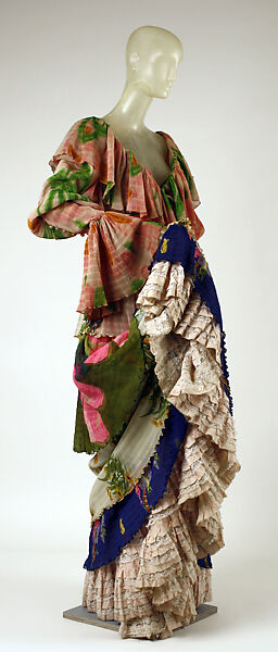 Ensemble, Giorgio di Sant'Angelo (American, born Italy, 1933–1989), (a, b) synthetic, fiber; (c) silk, American