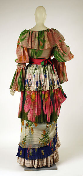 Ensemble, Giorgio di Sant'Angelo (American, born Italy, 1933–1989), (a, b) synthetic, fiber; (c) silk, American