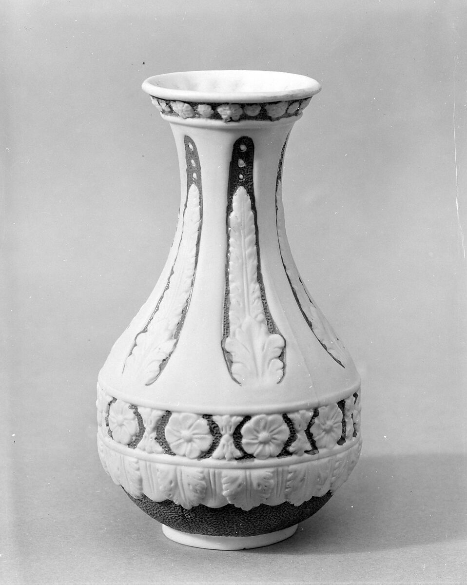 Vase, Parian porcelain, American 