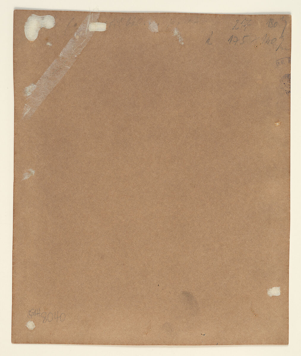 Untitled, Gyula Tichy (Hungarian, 1879–1920), Watercolor and graphite