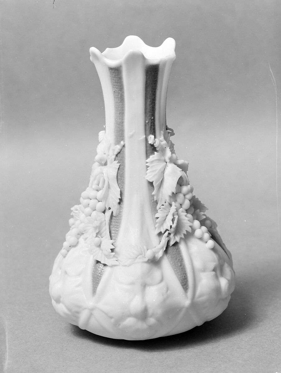 Vase, Parian porcelain, American 