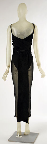 Ensemble, Giorgio di Sant'Angelo (American, born Italy, 1933–1989), leather, synthetic fiber, Lycra, American