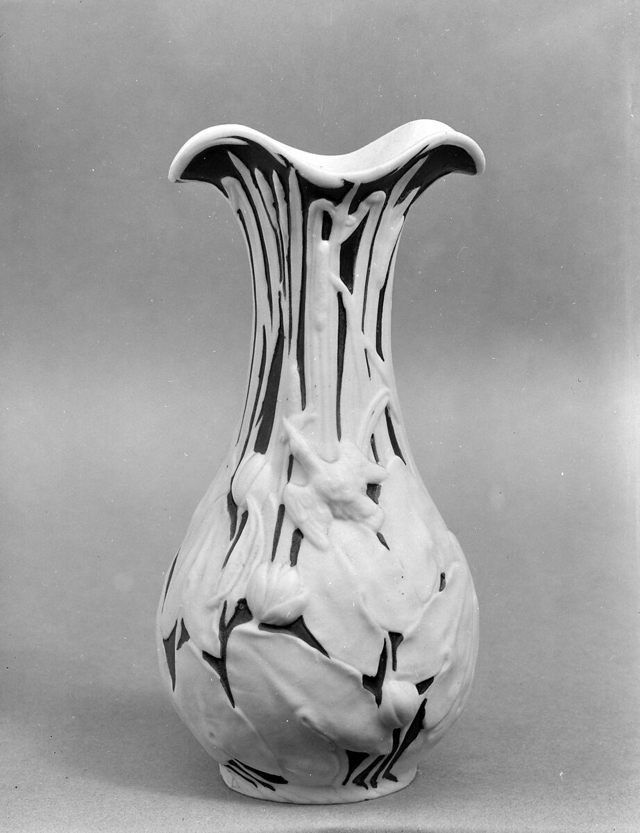 Vase, Parian porcelain, American 