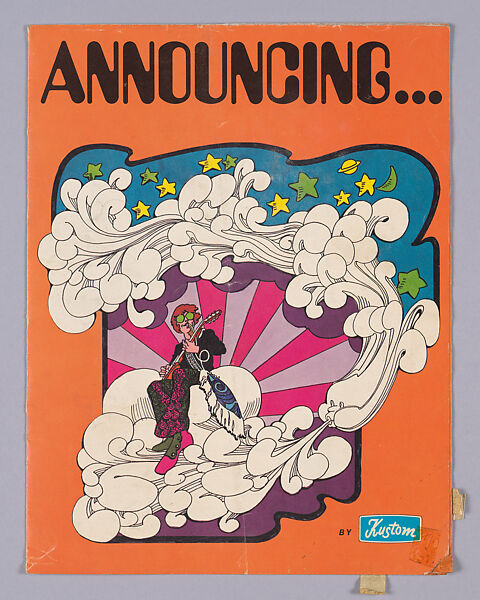 Kustom Electronics "The Bag" Poster, Offset lithograph