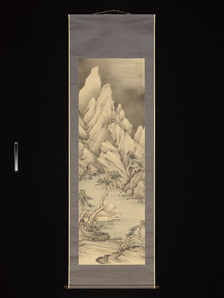The Four Favorite Flowers (Shiai zu), Irie Shikai (Japanese, 1862–1940), Set of four hanging scrolls: ink and color on silk, Japan