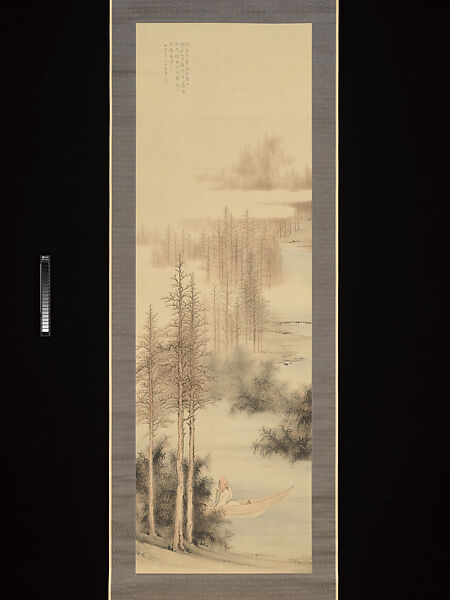 The Four Favorite Flowers (Shiai zu), Irie Shikai (Japanese, 1862–1940), Set of four hanging scrolls: ink and color on silk, Japan