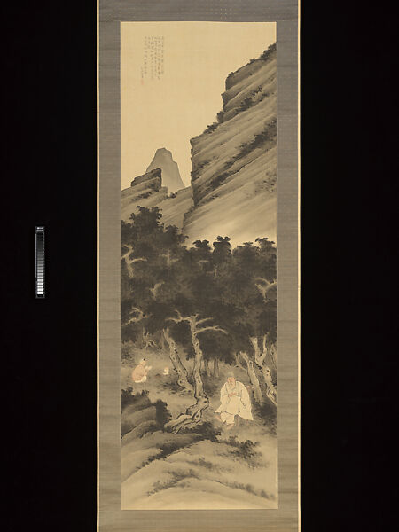 The Four Favorite Flowers (Shiai zu), Irie Shikai (Japanese, 1862–1940), Set of four hanging scrolls: ink and color on silk, Japan