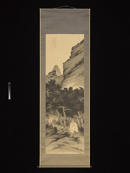 The Four Favorite Flowers (Shiai zu), Irie Shikai (Japanese, 1862–1940), Set of four hanging scrolls: ink and color on silk, Japan