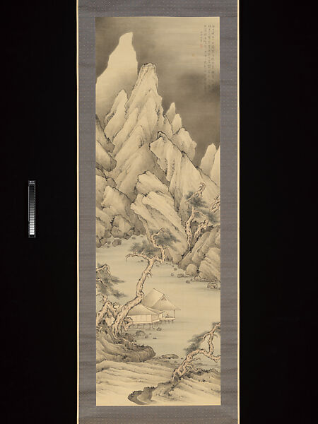 The Four Favorite Flowers (Shiai zu), Irie Shikai (Japanese, 1862–1940), Set of four hanging scrolls: ink and color on silk, Japan