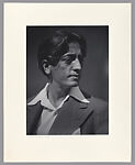 Jeddu Krishnamurti, W. Edwin Gledhill  American, Gelatin silver print