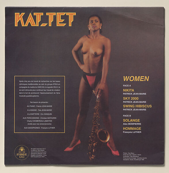 Women, Vinyl, paper, Guadeloupe