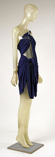 Ensemble, Giorgio di Sant'Angelo (American, born Italy, 1933–1989), (a, b, d) polyester, nylon; (c, e) plastic (acrylic), American