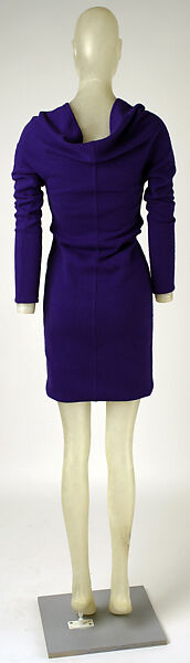 Dress, Giorgio di Sant'Angelo (American, born Italy, 1933–1989), wool, American