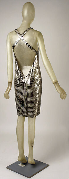 Ensemble, Giorgio di Sant'Angelo (American, born Italy, 1933–1989), (a, b) nylon, metal; (c,d) cotton, Lycra, American