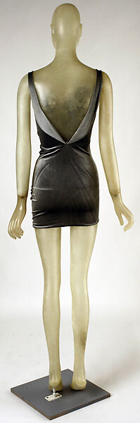 Dress, Giorgio di Sant'Angelo (American, born Italy, 1933–1989), synthetic fiber, American
