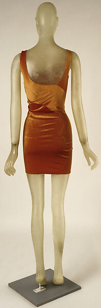 Dress, Giorgio di Sant'Angelo (American, born Italy, 1933–1989), synthetic fiber, American