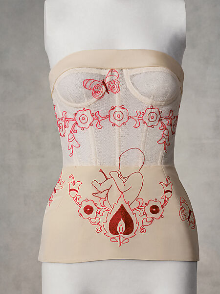 Corset, House of Dior  French, cotton, French