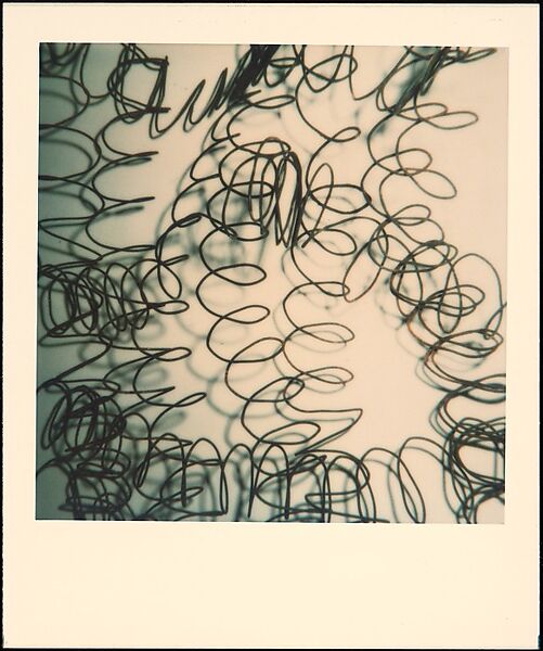 [Curled Metal Wire], Bobbi Carrey (American, born 1946), Chromogenic print 