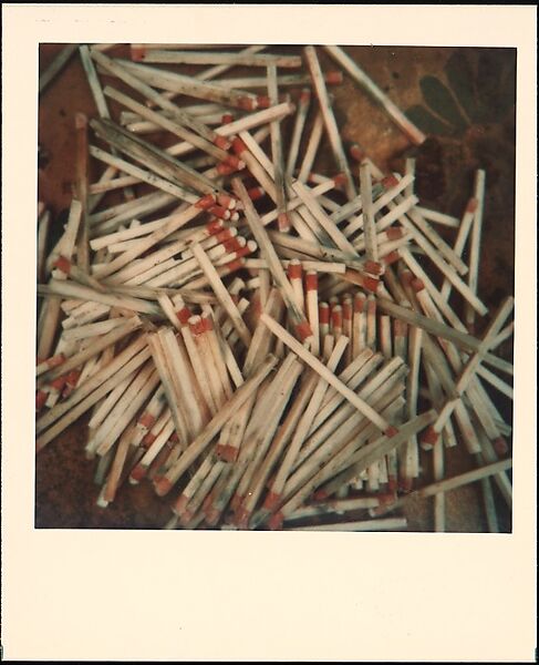 [Pile of Matches], Bobbi Carrey (American, born 1946), Chromogenic print 