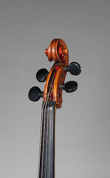 1/8th-sized cello, Auguste Sébastien Philippe Bernardel (French), Wood (spruce, maple, ebony), wire, gut, French