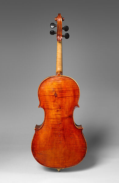 1/8th-sized cello, Auguste Sébastien Philippe Bernardel (French), Wood (spruce, maple, ebony), wire, gut, French