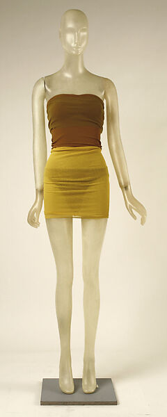 Ensemble, Giorgio di Sant&#39;Angelo (American, born Italy, 1933–1989), synthetic fiber, Lycra, American 