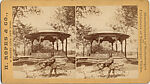 [53 Stereographic Views of Music Stand, Central Park, New York], Various, American, Albumen silver prints