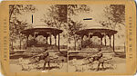 [53 Stereographic Views of Music Stand, Central Park, New York], Various, American, Albumen silver prints