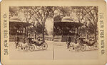 [53 Stereographic Views of Music Stand, Central Park, New York], Various, American, Albumen silver prints