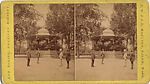 [53 Stereographic Views of Music Stand, Central Park, New York], Various, American, Albumen silver prints
