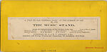 [53 Stereographic Views of Music Stand, Central Park, New York], Various, American, Albumen silver prints