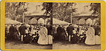 [53 Stereographic Views of Music Stand, Central Park, New York], Various, American, Albumen silver prints