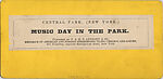 [53 Stereographic Views of Music Stand, Central Park, New York], Various, American, Albumen silver prints