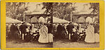 [53 Stereographic Views of Music Stand, Central Park, New York], Various, American, Albumen silver prints