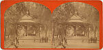 [53 Stereographic Views of Music Stand, Central Park, New York], Various, American, Albumen silver prints