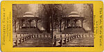 [53 Stereographic Views of Music Stand, Central Park, New York], Various, American, Albumen silver prints