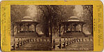 [53 Stereographic Views of Music Stand, Central Park, New York], Various, American, Albumen silver prints