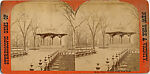 [53 Stereographic Views of Music Stand, Central Park, New York], Various, American, Albumen silver prints