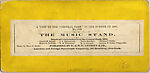 [53 Stereographic Views of Music Stand, Central Park, New York], Various, American, Albumen silver prints