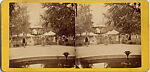 [53 Stereographic Views of Music Stand, Central Park, New York], Various, American, Albumen silver prints
