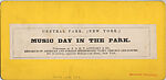 [53 Stereographic Views of Music Stand, Central Park, New York], Various, American, Albumen silver prints