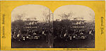 [53 Stereographic Views of Music Stand, Central Park, New York], Various, American, Albumen silver prints